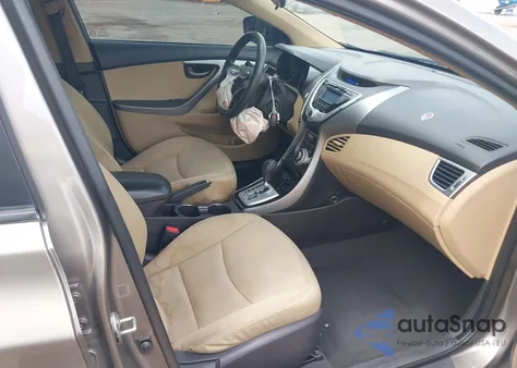 2012 Hyundai Elantra Gls Pzev from USA, damaged, VIN 5NPDH4AE5CH134263